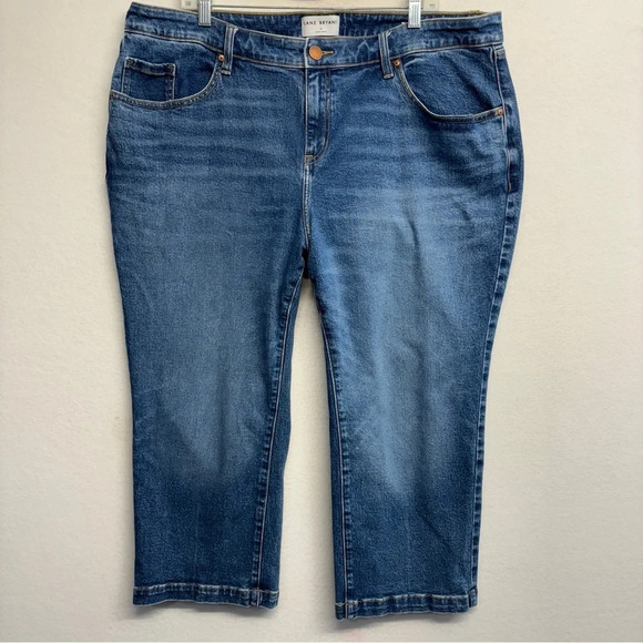 Lane Bryant 20 Crop Jeans - Picture 1 of 8